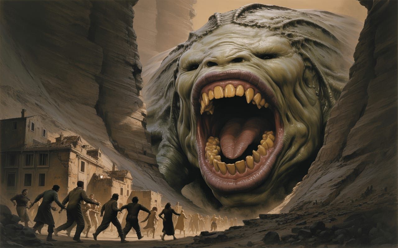 Hell Rises from the Depths of the Canyon