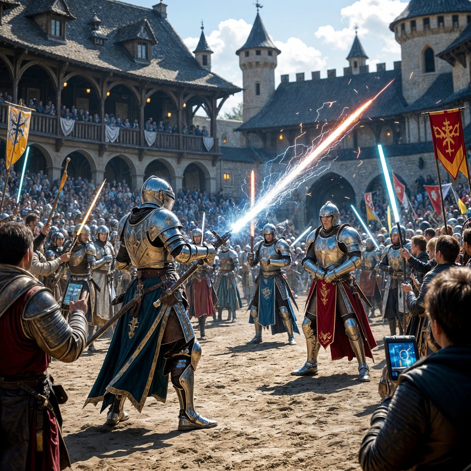 A medieval Future  by @Turasis