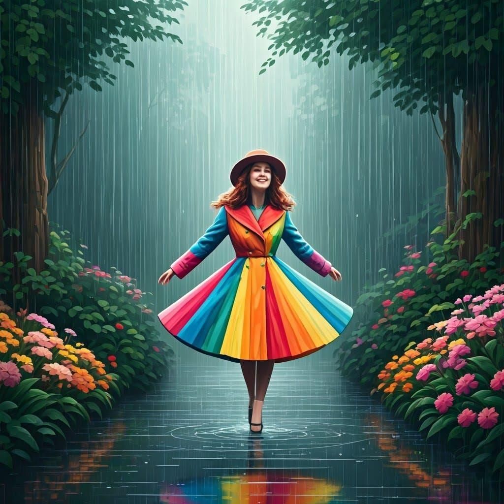 Emoji Set Featuring Rainbow and Hearts