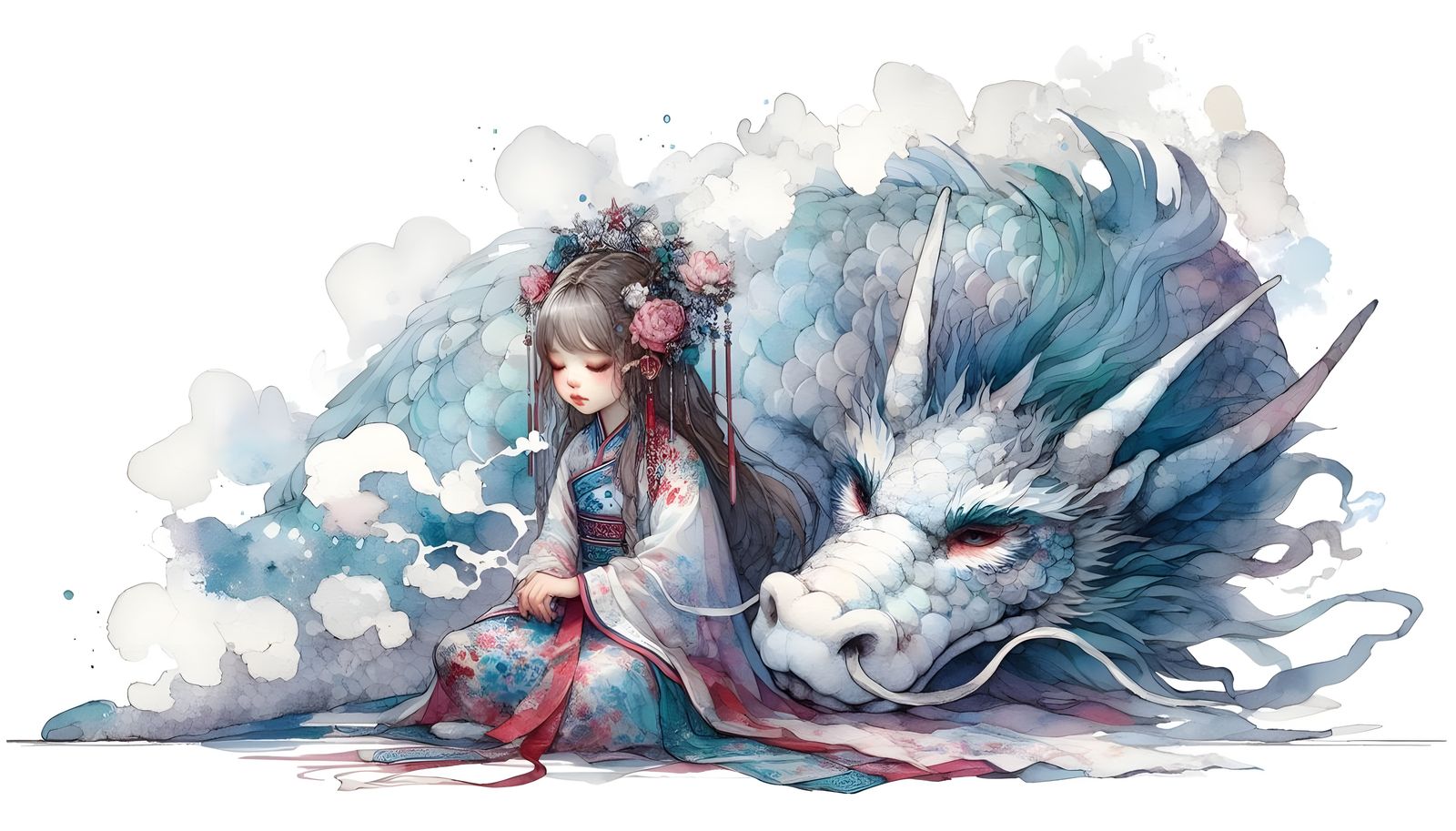 Everything will be alright, little princess  by @Lore 