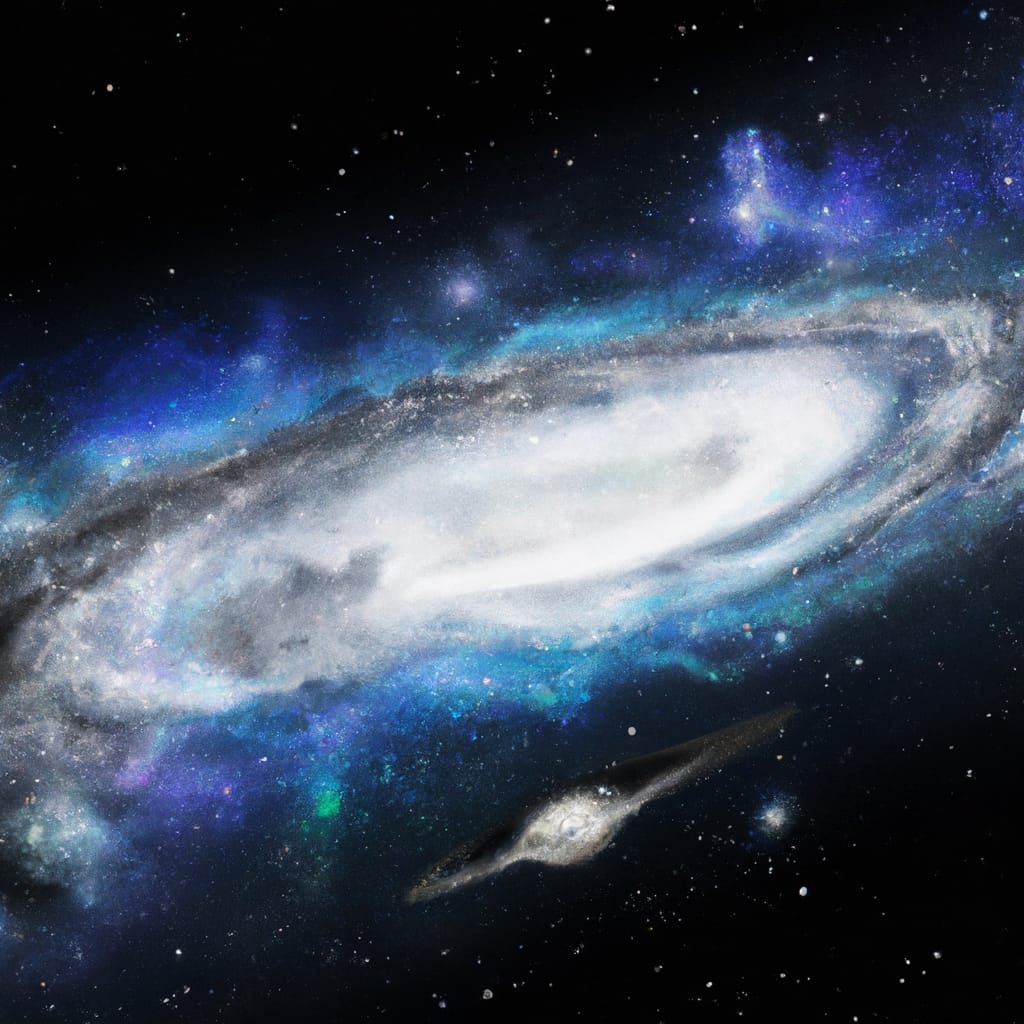 hyper realistic galaxy
