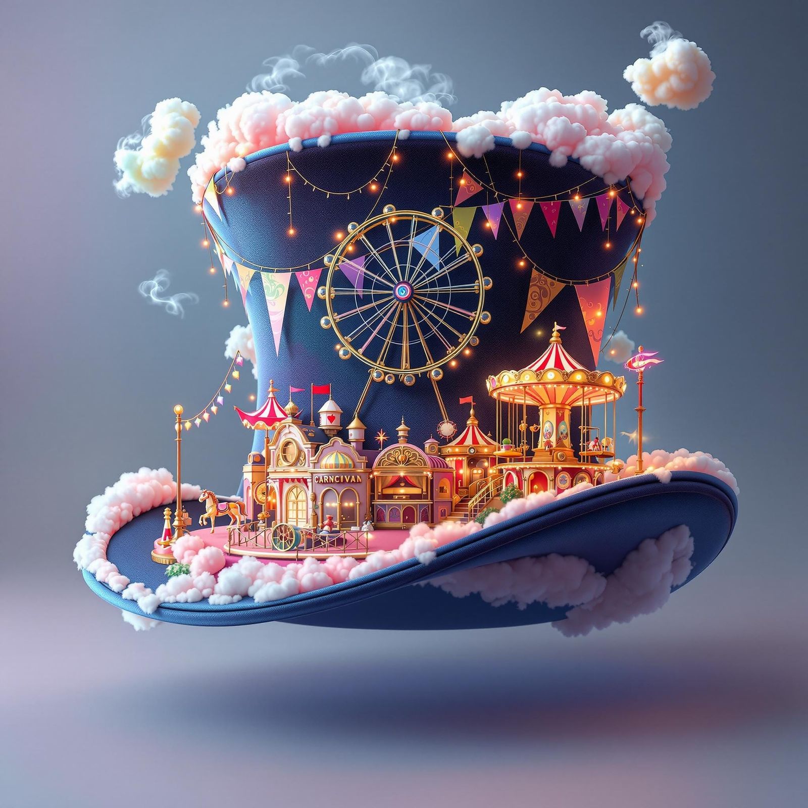 The Carnival Crown  by @subscorpion