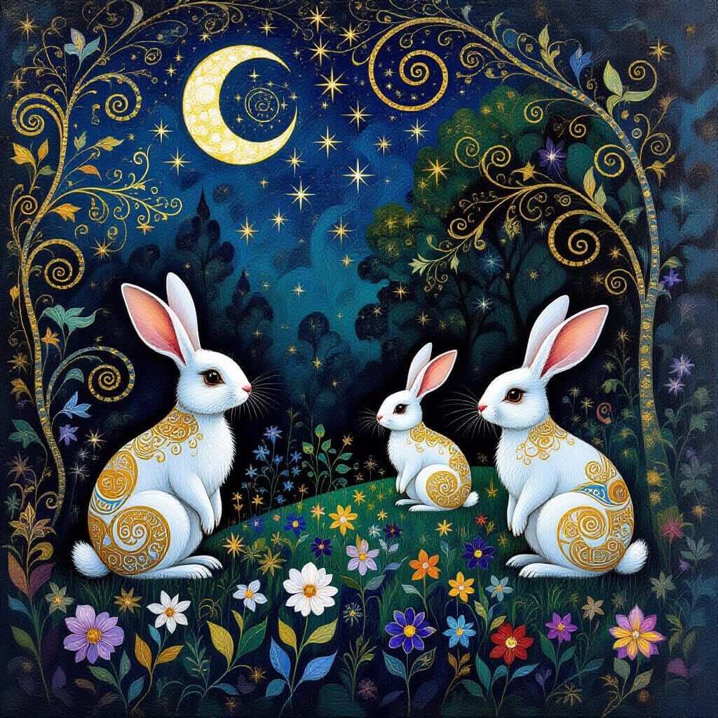 Whispers of Rabbits  by @Annie