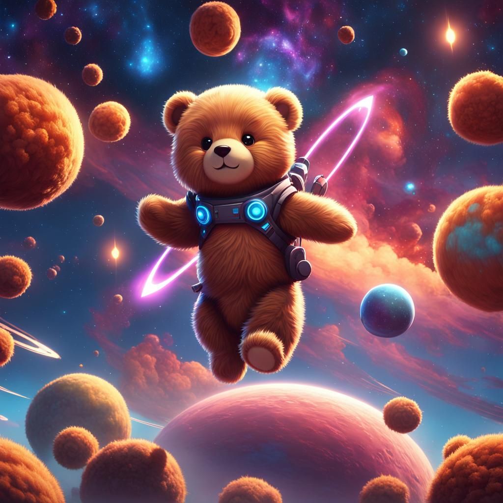 Space scenery