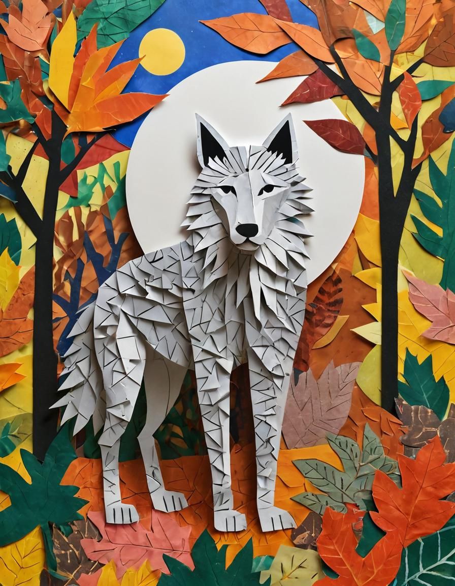 Wolf in the Forest