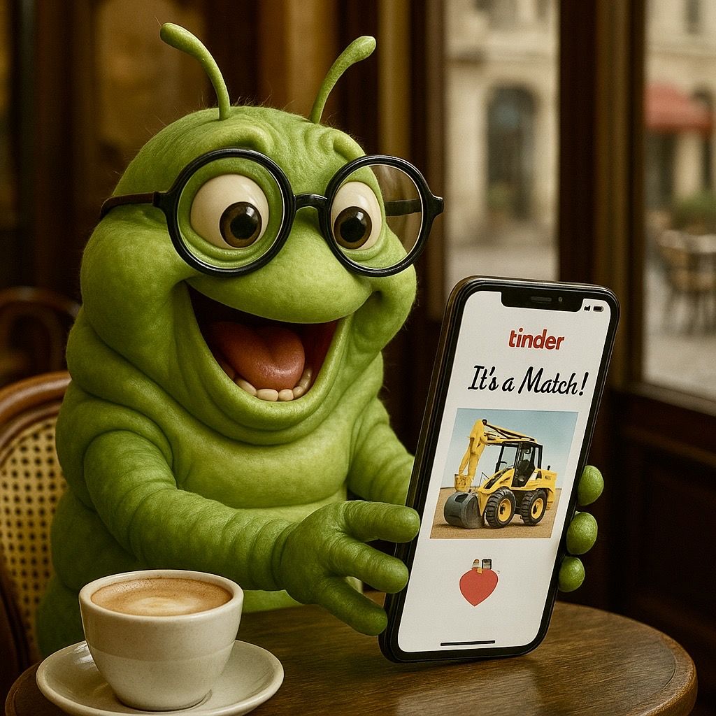 Lloyd got a match on Tinder!