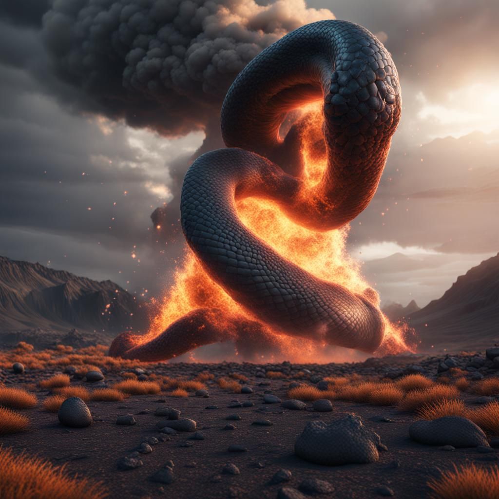 snake iceland explosion ash cloud firebolt