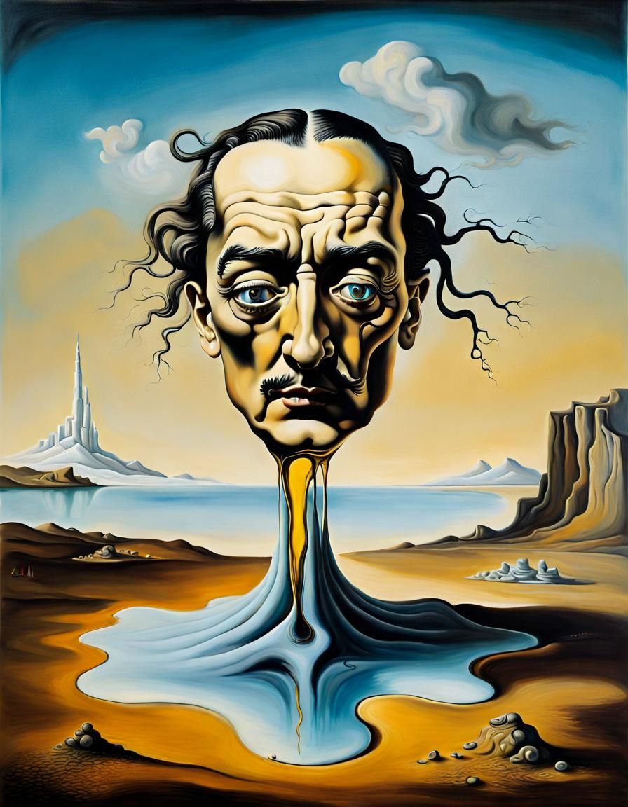 Surreal Empathy Concept in Dali Style