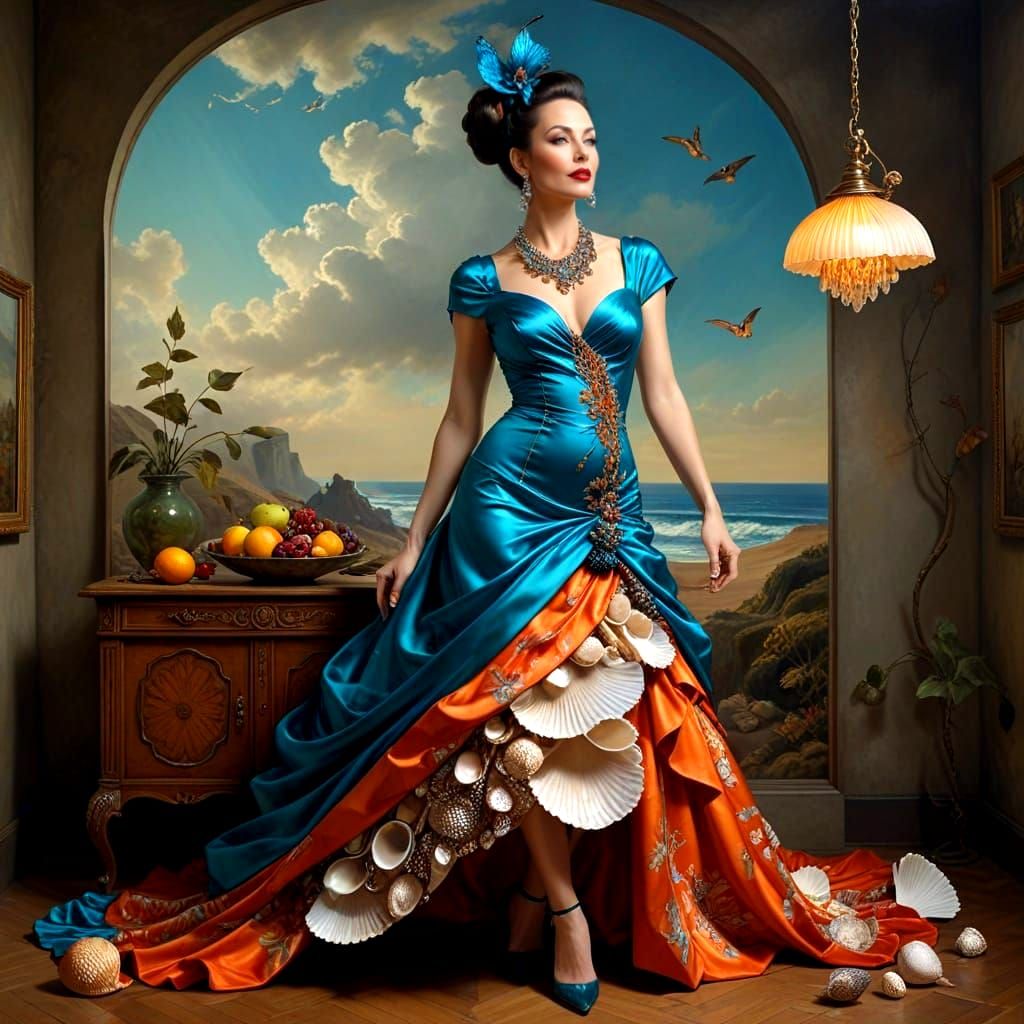 Ethereal Beauty in Whimsical Wonderland