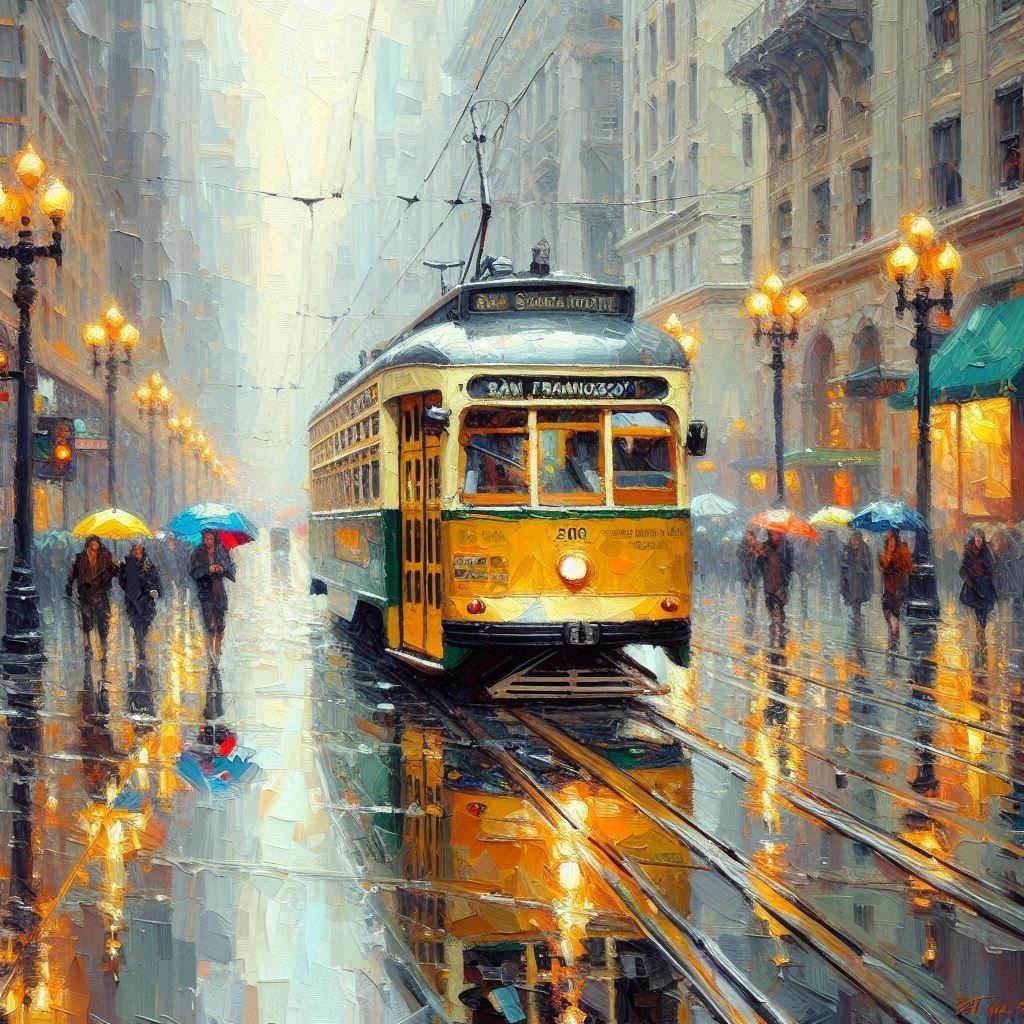 San Francisco Streetcar  by @Punkmeister