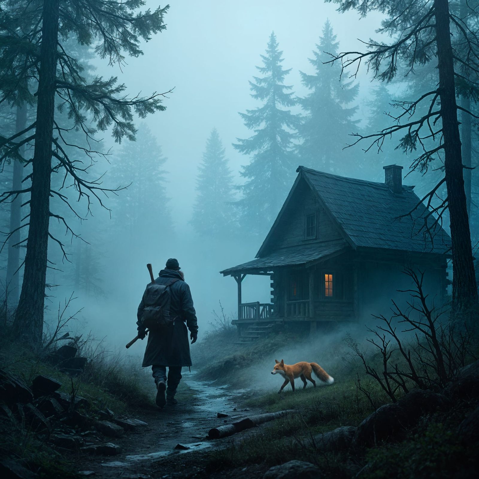 Foggy Forest  by @Ajfanthony