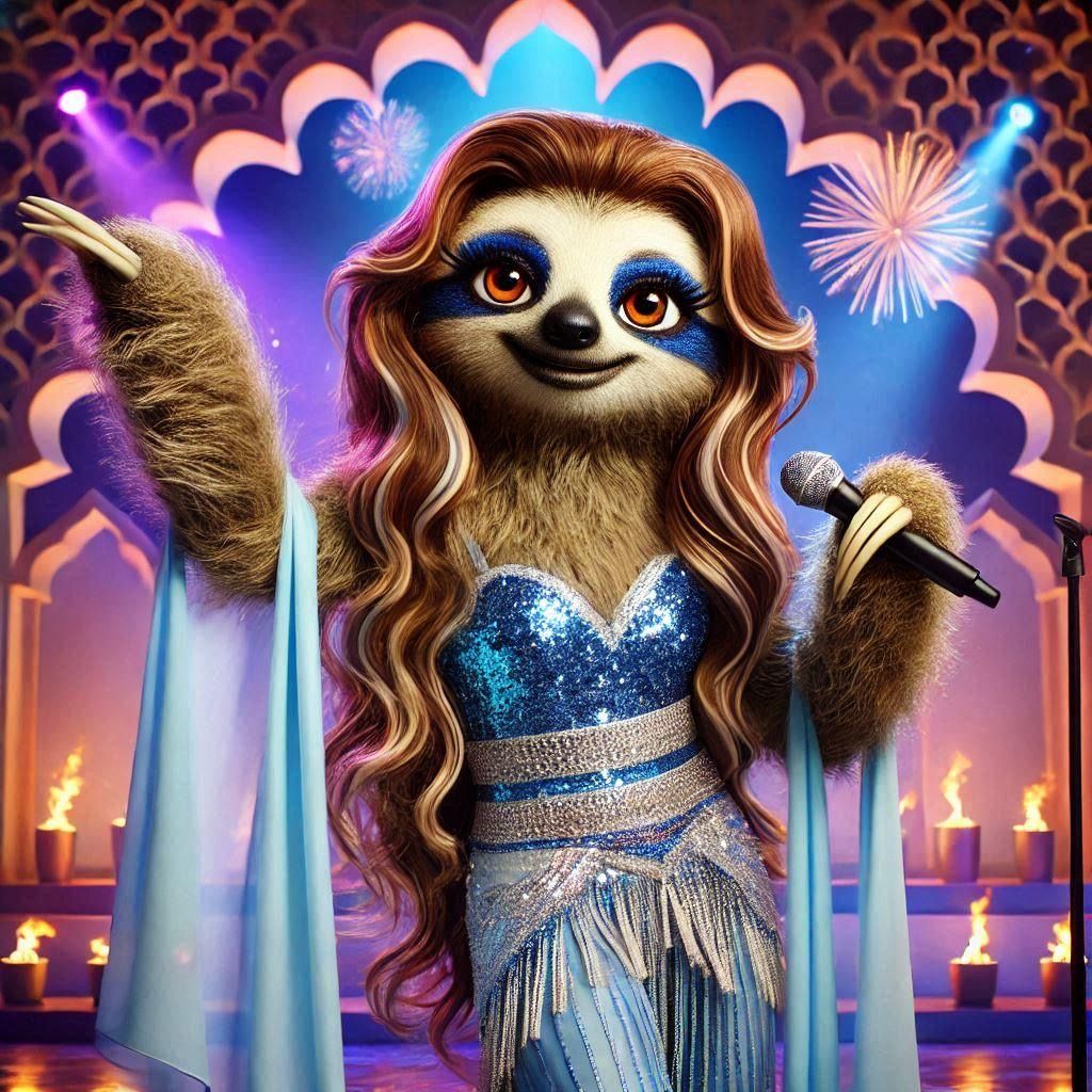 Shakirsloth, famous Colombian pop star