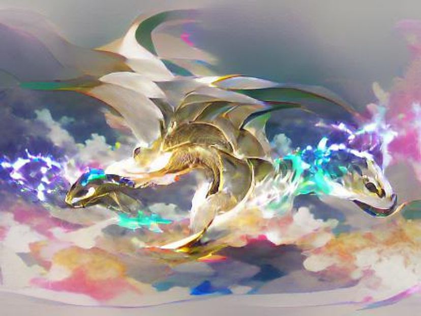 Aether dragon - AI Generated Artwork - NightCafe Creator