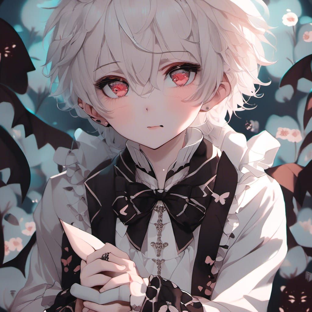 kawaii, vampire boy, 3d - AI Generated Artwork - NightCafe Creator