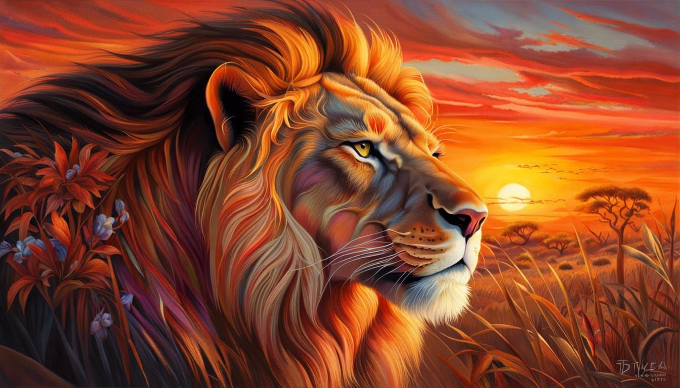 King of the Kalahari  by @Dream Candy 