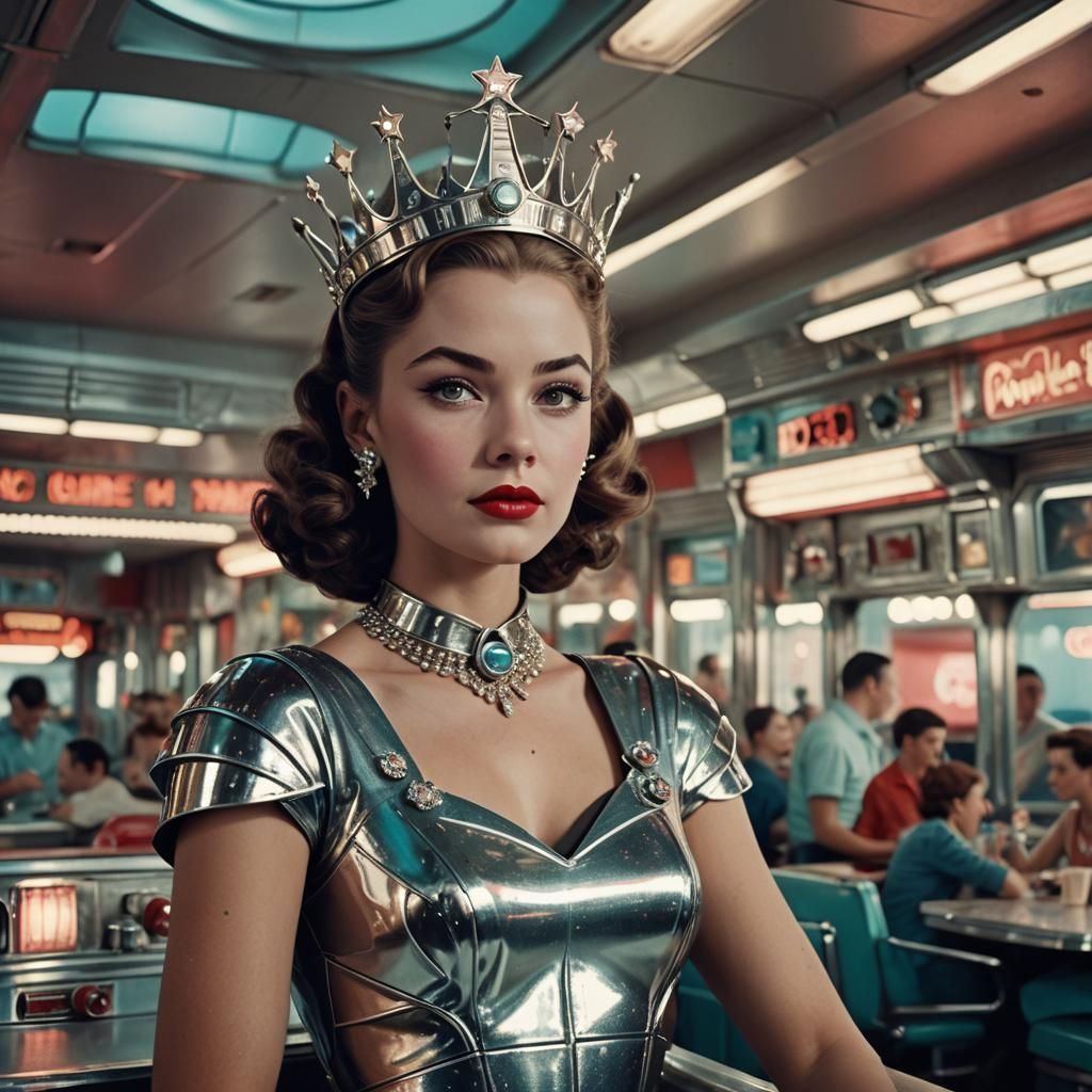 Goddess of Retro Futurism