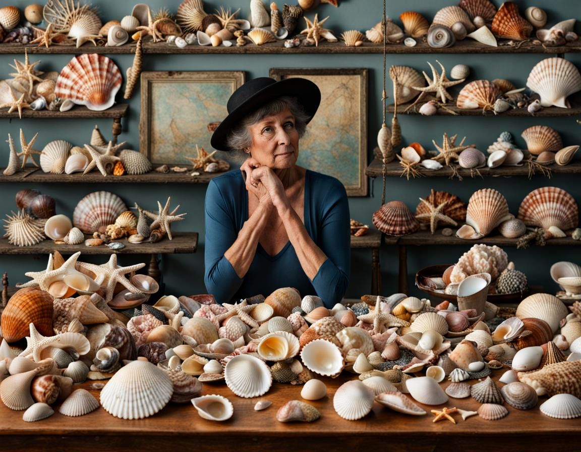 Really Mom, Another Shell !  by @MidnightArtCafe