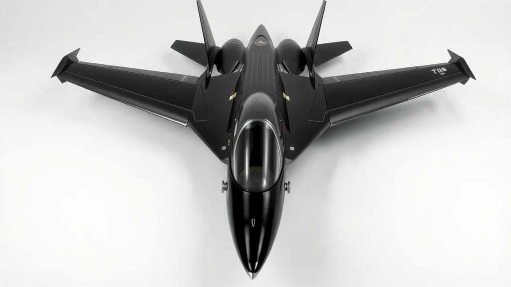 Thunderbird Shadow has a jet-like appearance.  by @Pirate Queen Jo 