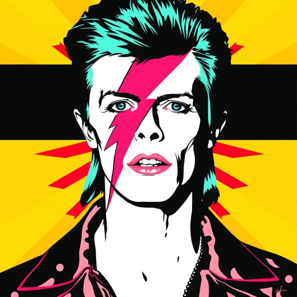 The Thin White Duke  by @Nadia X