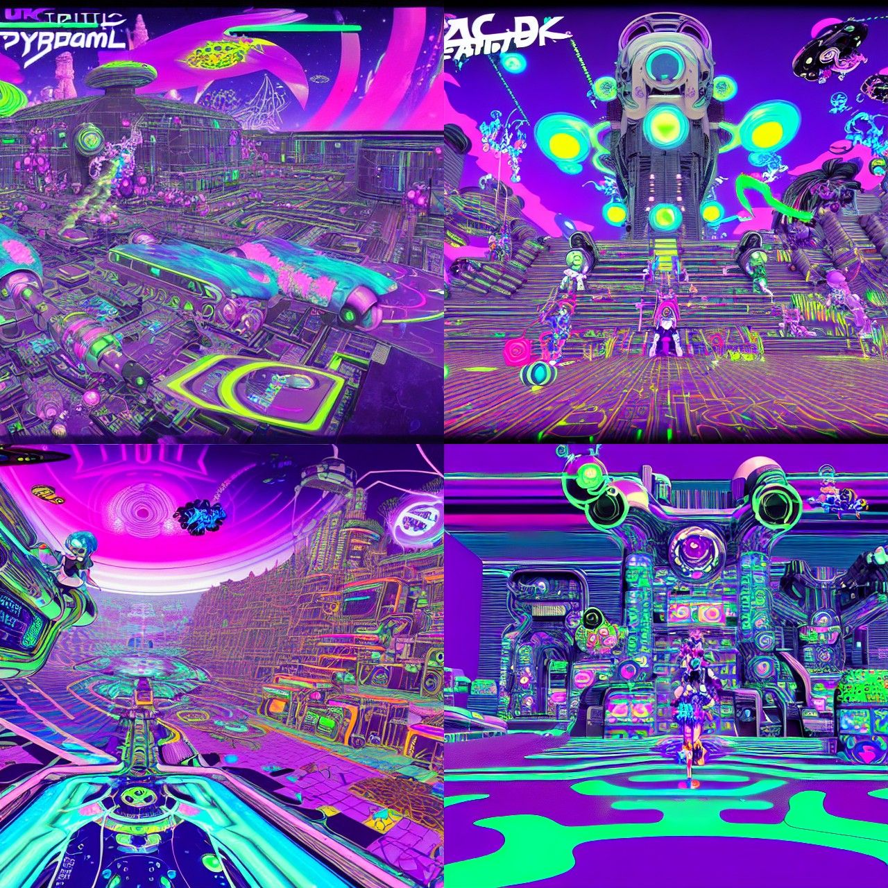 "cyberpunk, diesel-powered ui elements" "beautiful dream spa...