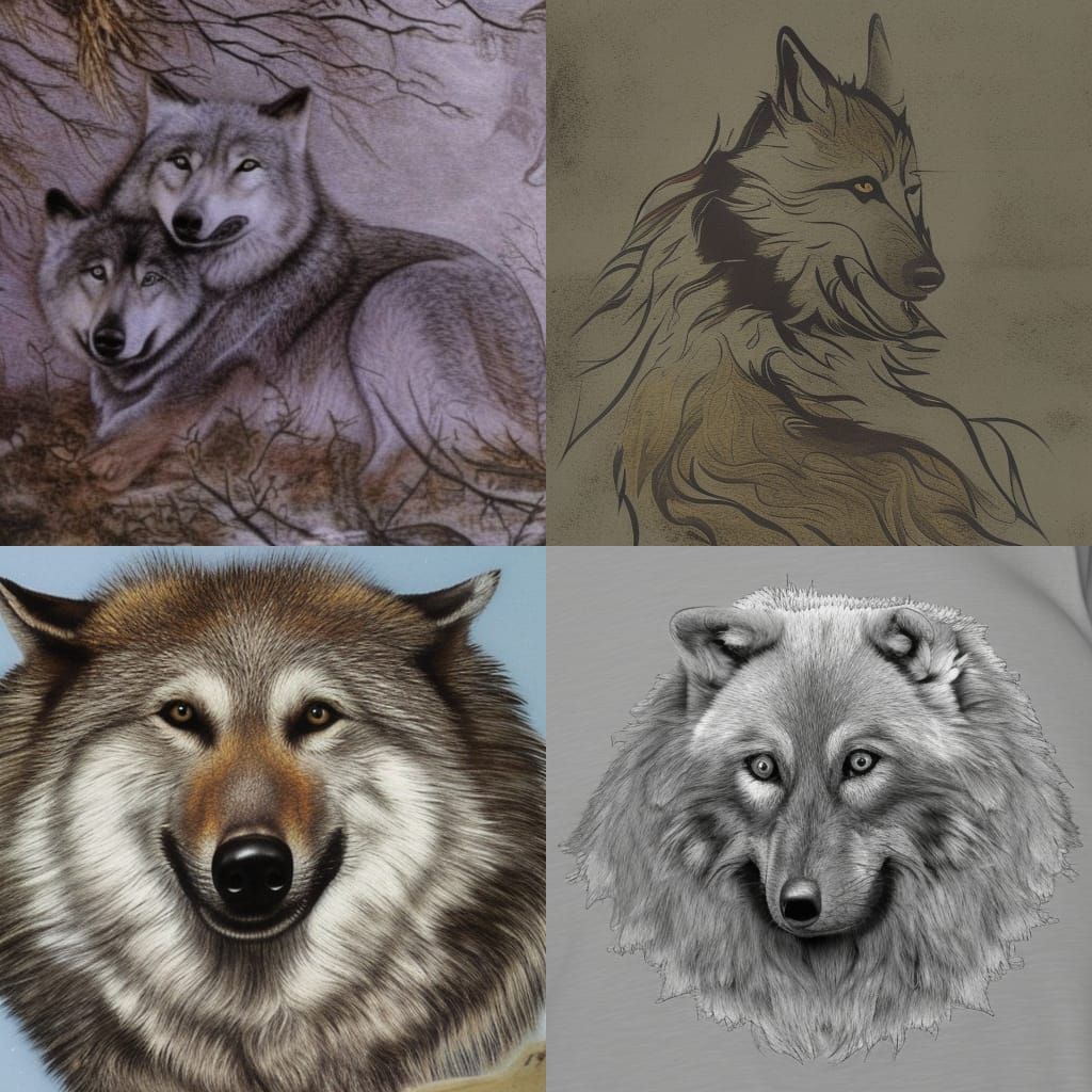 Stylized Text Art: The Word Wolga