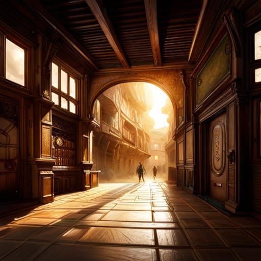 Desert ghost town