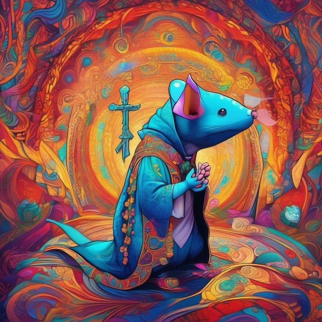 Make it more psychedelic - Start Image 1