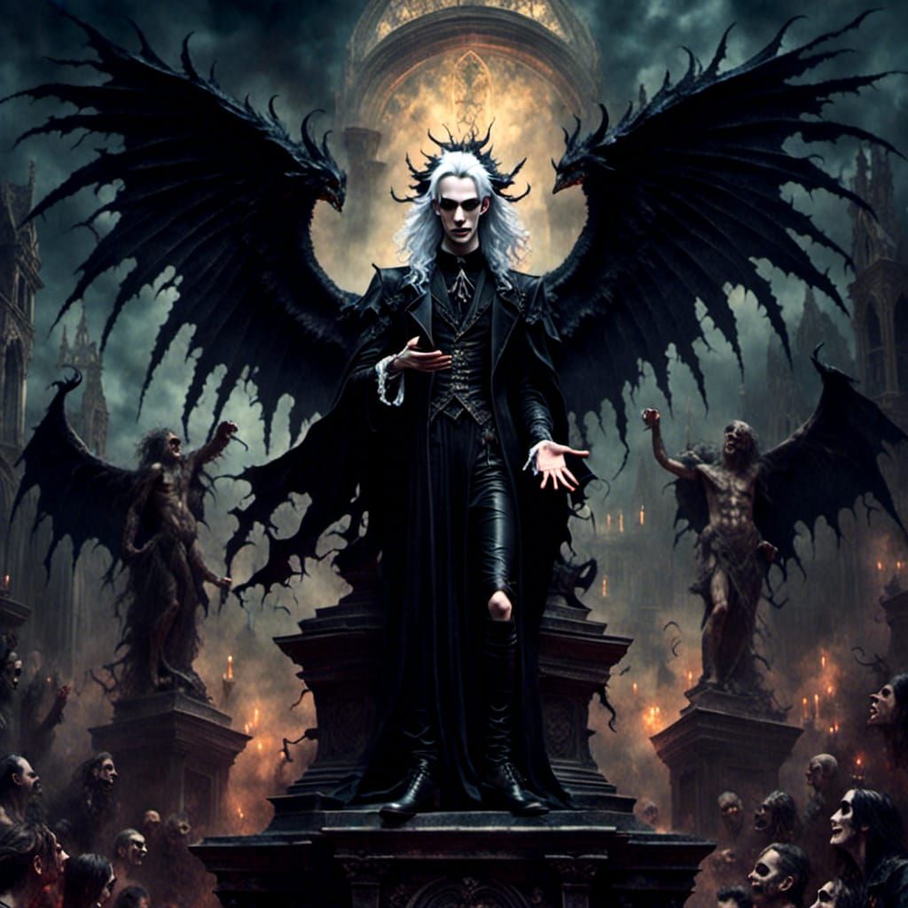 Follow the teachings of mine, you miserable crowd, for you will love me for my cruelty 