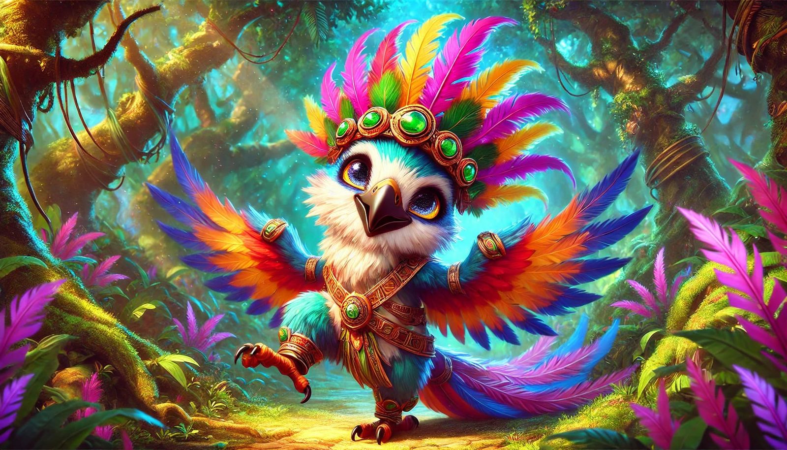 psychedelic birdie II.