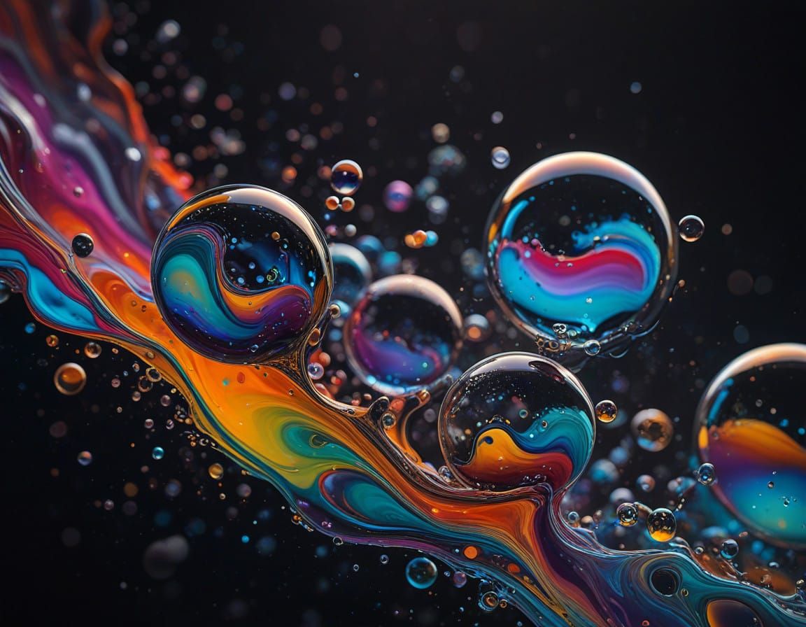 The Bubbles.  by @proofman