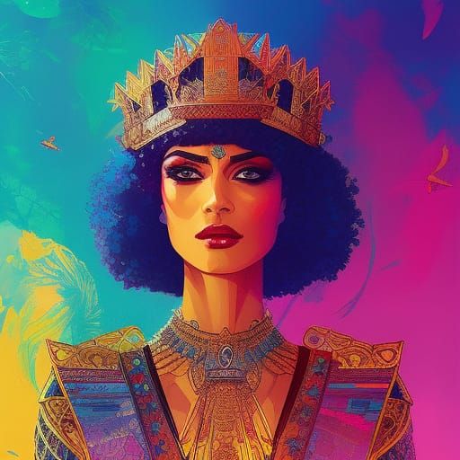 Queen Zenobia - AI Generated Artwork - NightCafe Creator