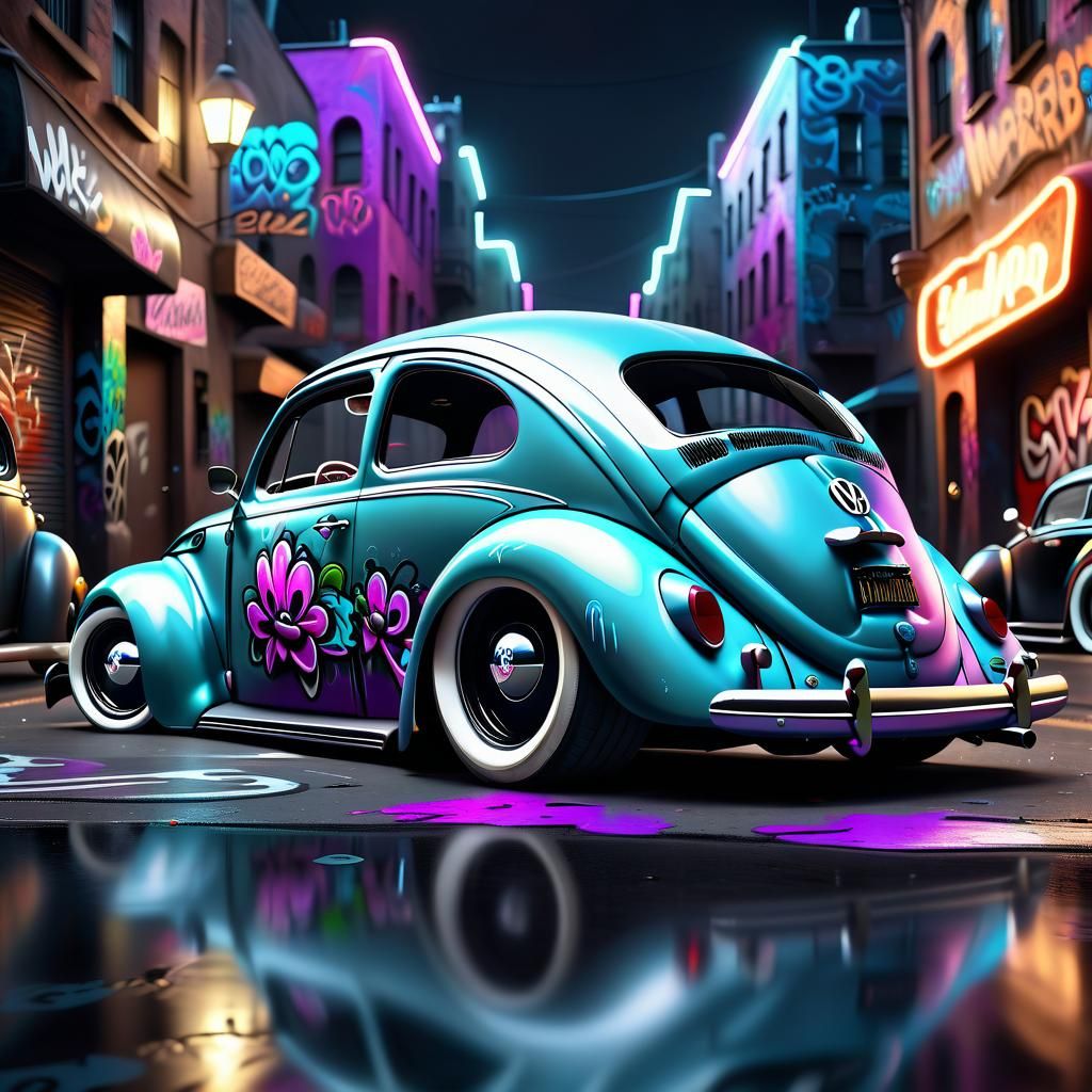 Graffiti Bug - AI Generated Artwork - NightCafe Creator