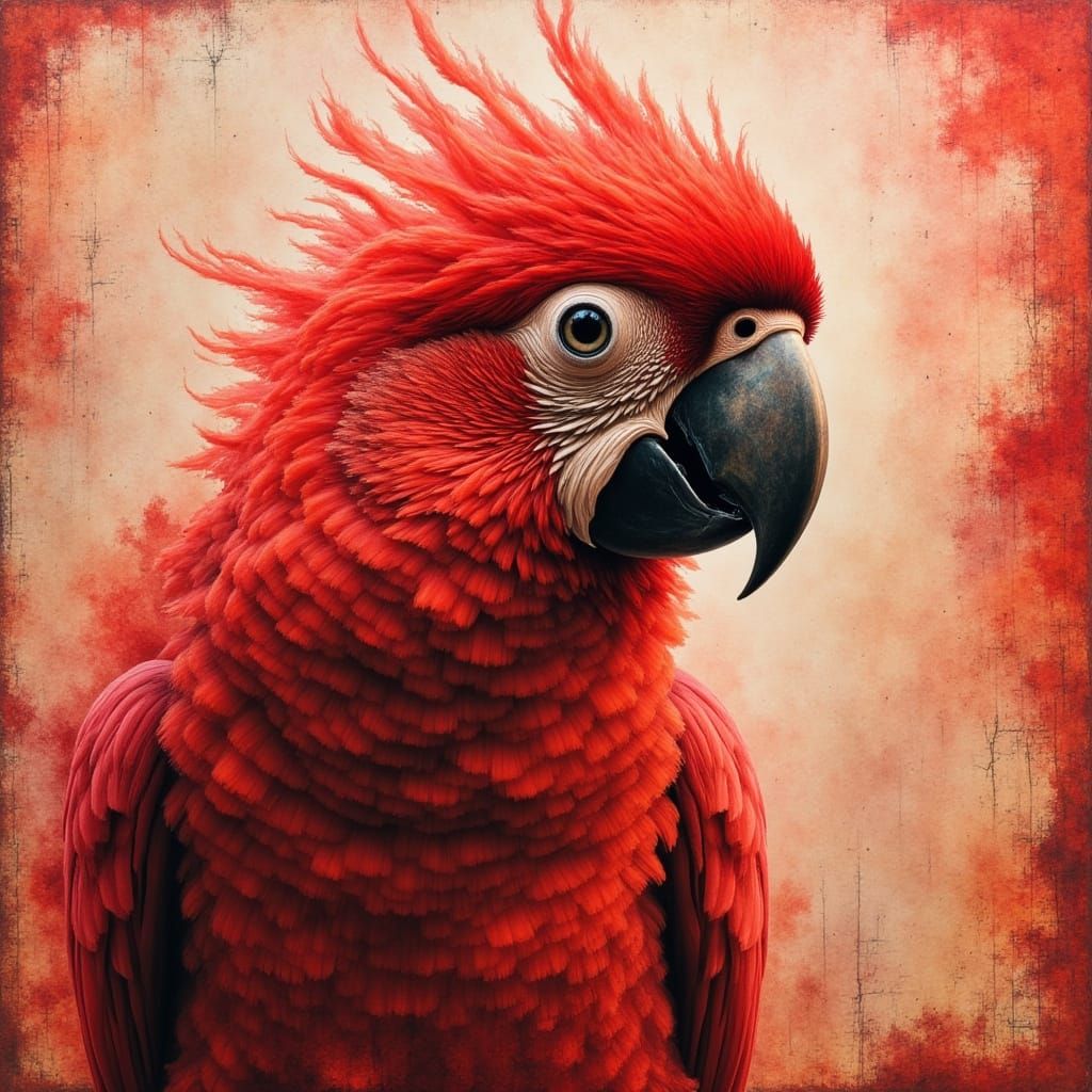 A parrot  by @Michael Hendrickson