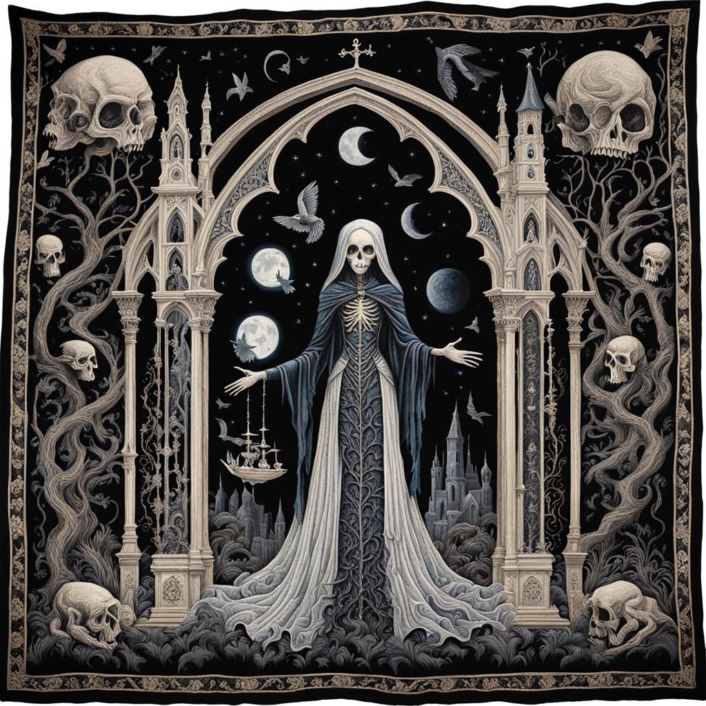 Shadowed Tales" is an evocative tapestry of Gothic imagery, ...