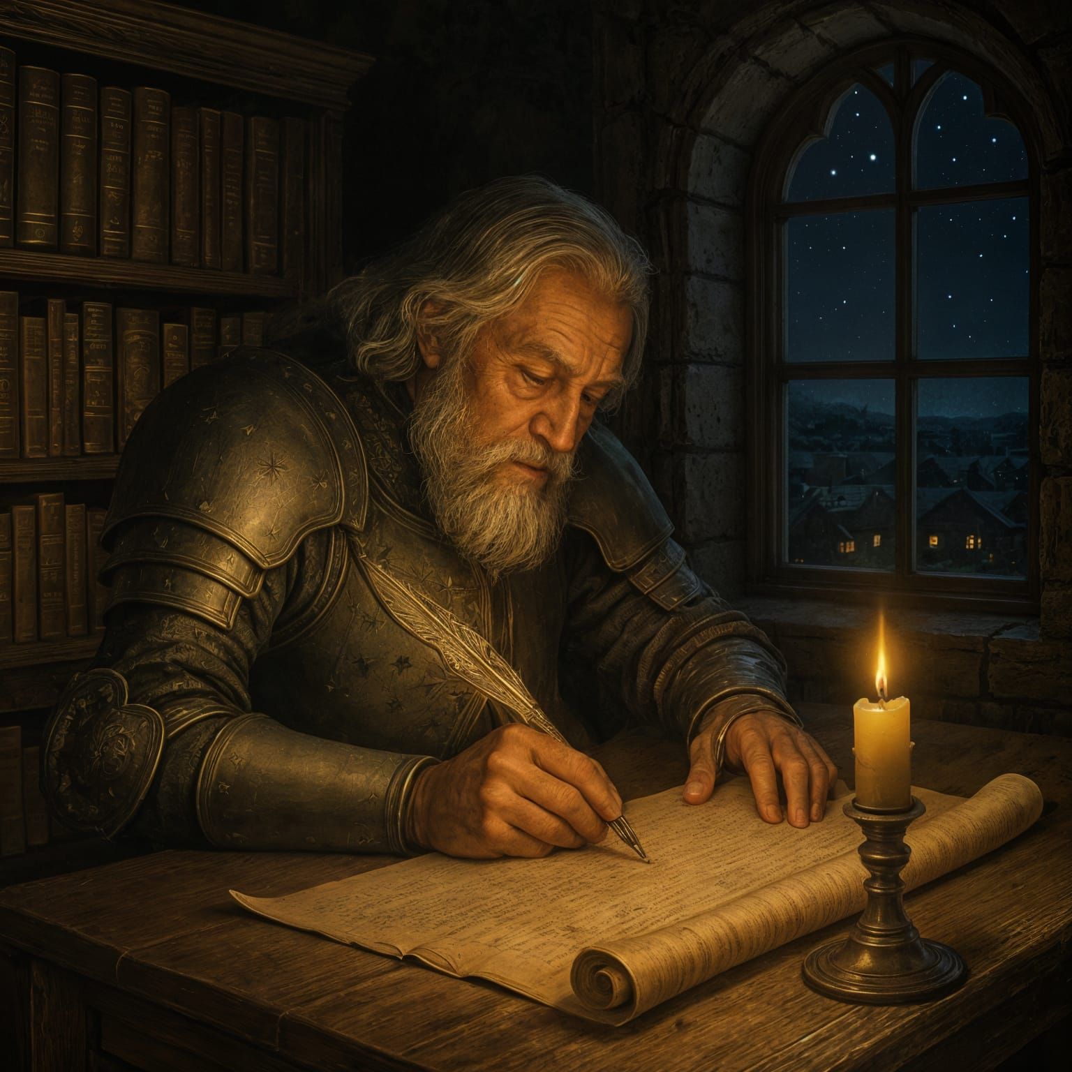 האביר הכותב