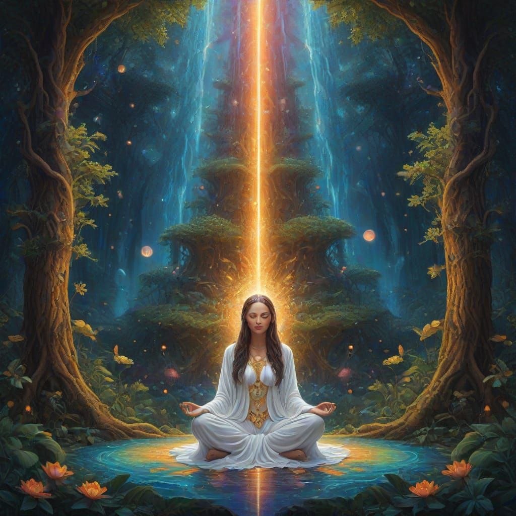 lotus jungle meditation