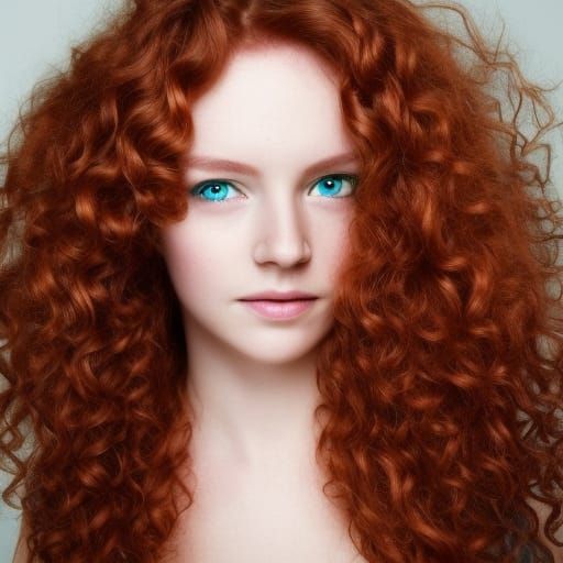 Lavishing Redhead - AI Generated Artwork - NightCafe Creator