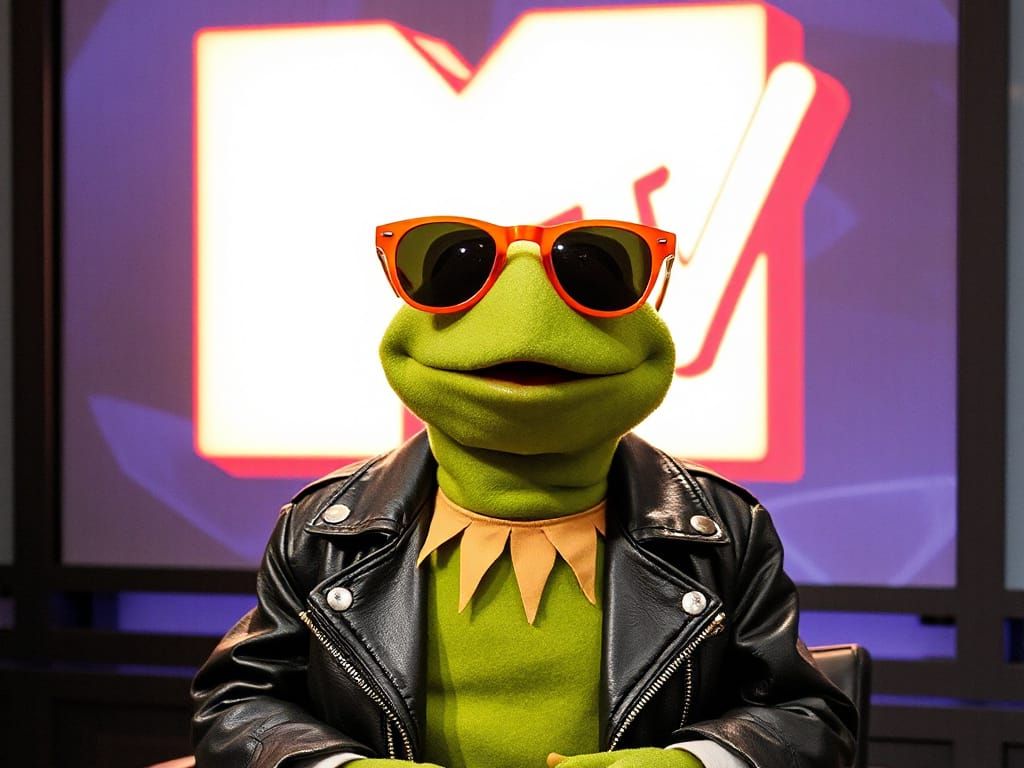 MTV first aired in August 1981. What if Kermit had hosted there?