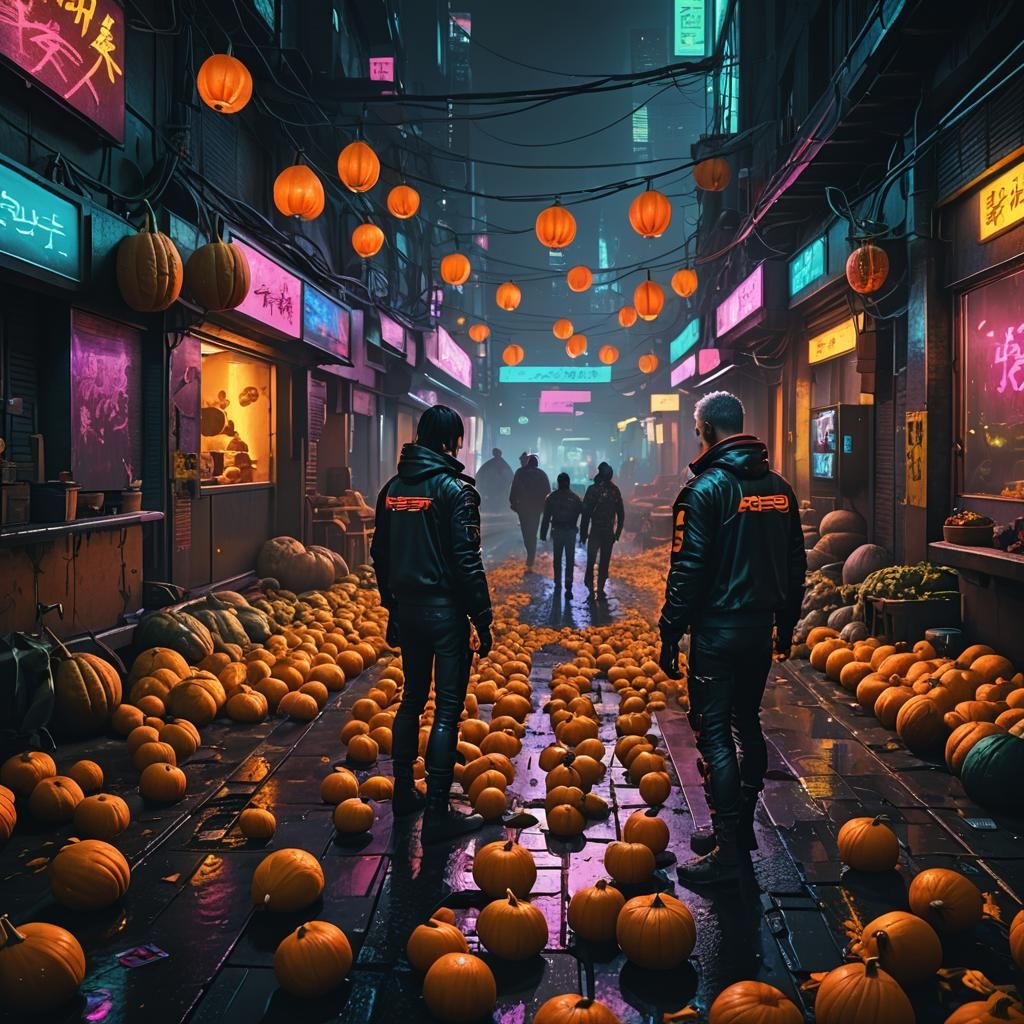Halloween harvest filled with gourds