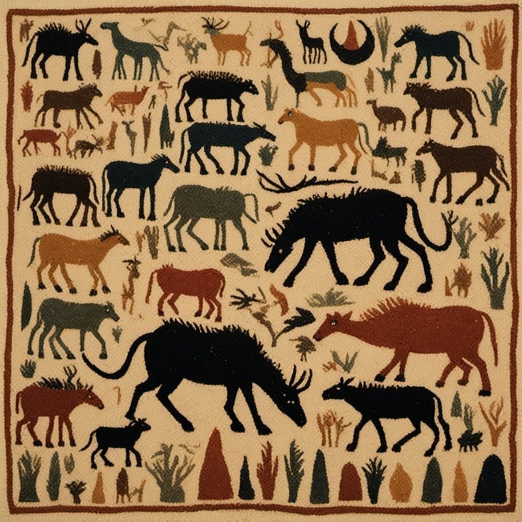 <lora:Stone Age Silhouette:1.0> 