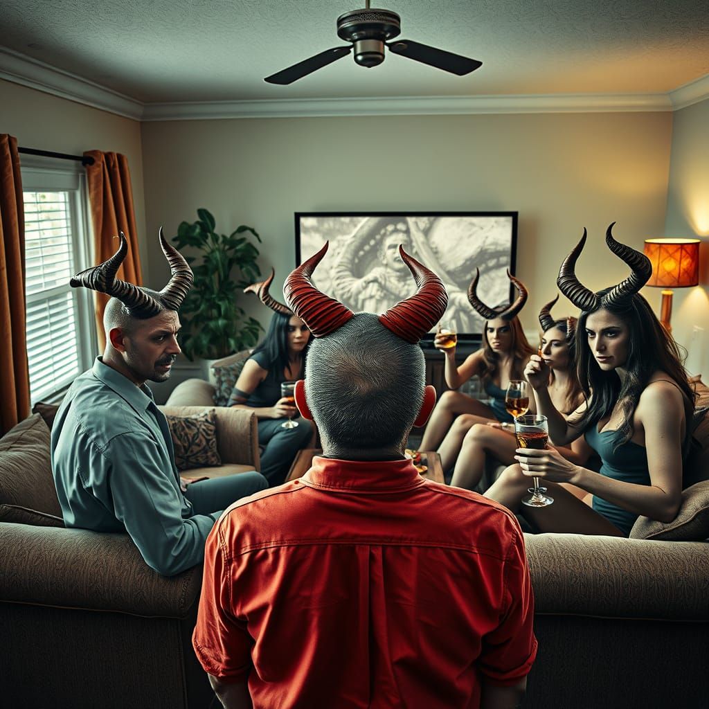 When the Demons Visit ... Do not answer the door!