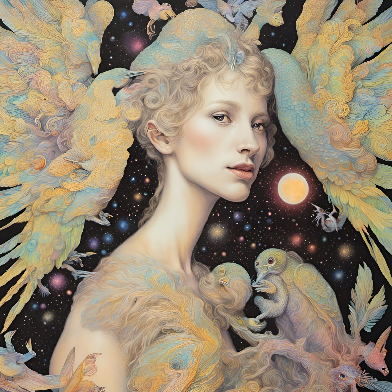 The Audubon Society IV AI Generated Artwork NightCafe Creator