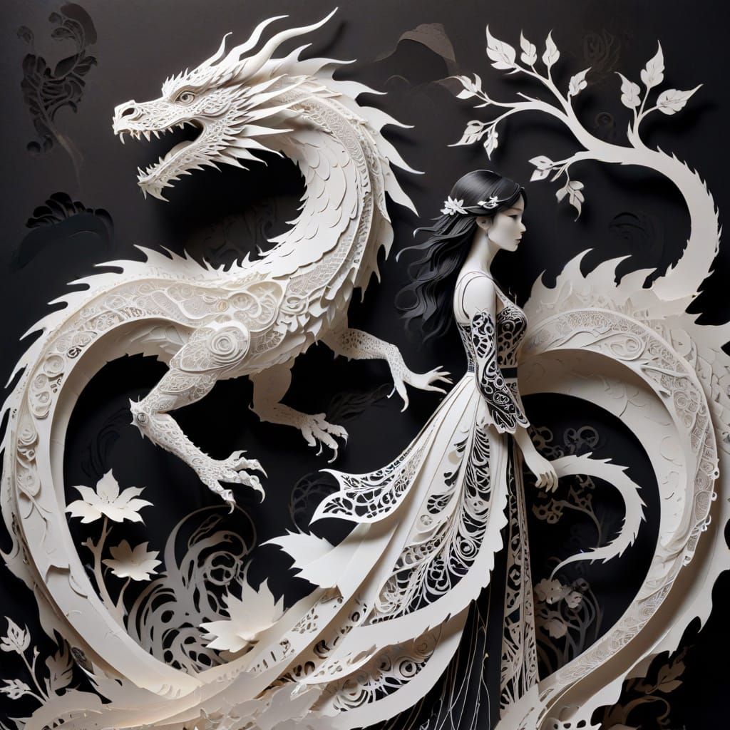 Stunning cut paper  by @josordoni
