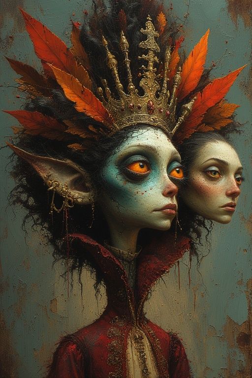 The people of the Weird Kingdom