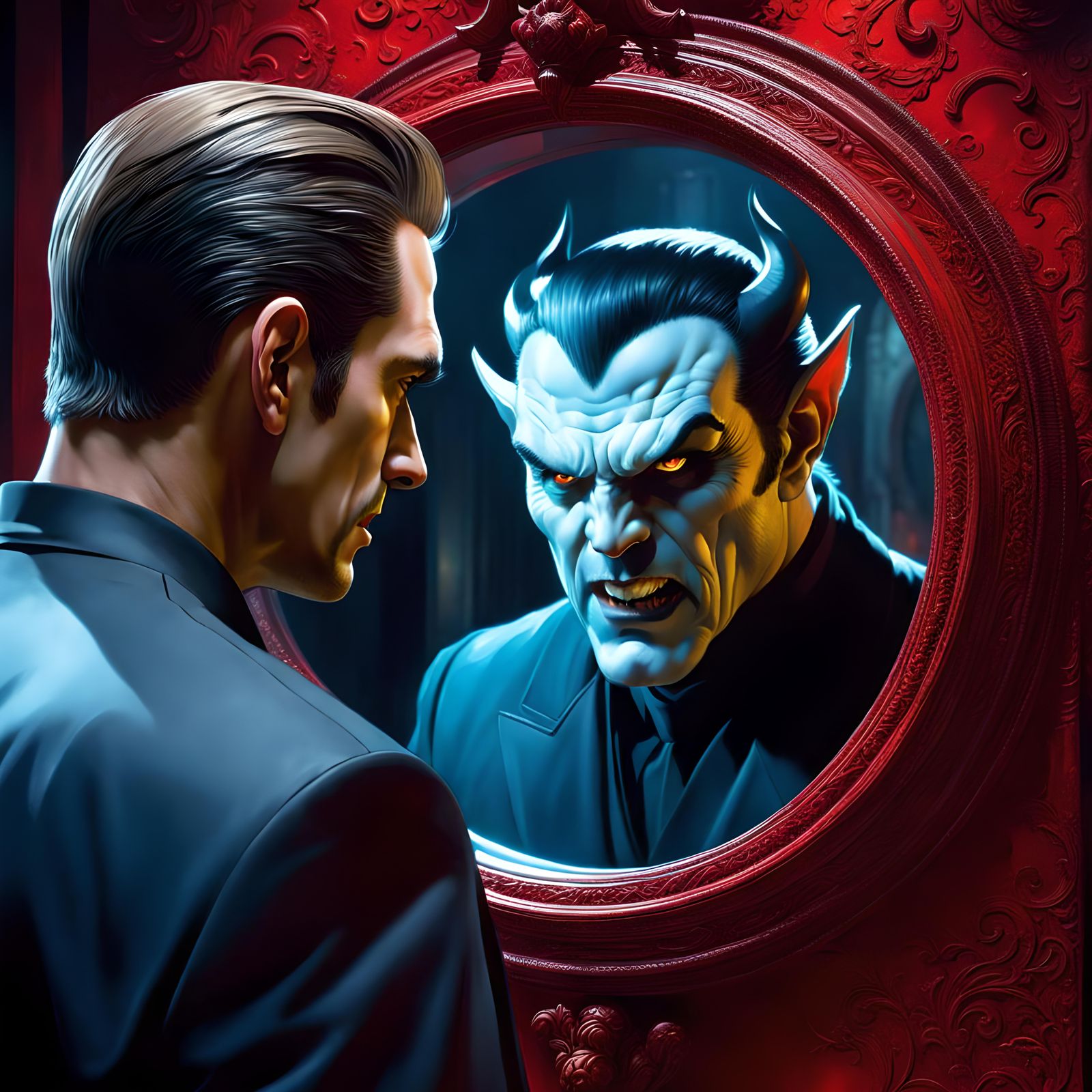 His true nature  by @That cinema teacher