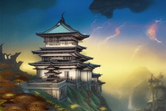 creepy_Japanese_palace_ink_marker_horror_Art"epic_cinematic_...