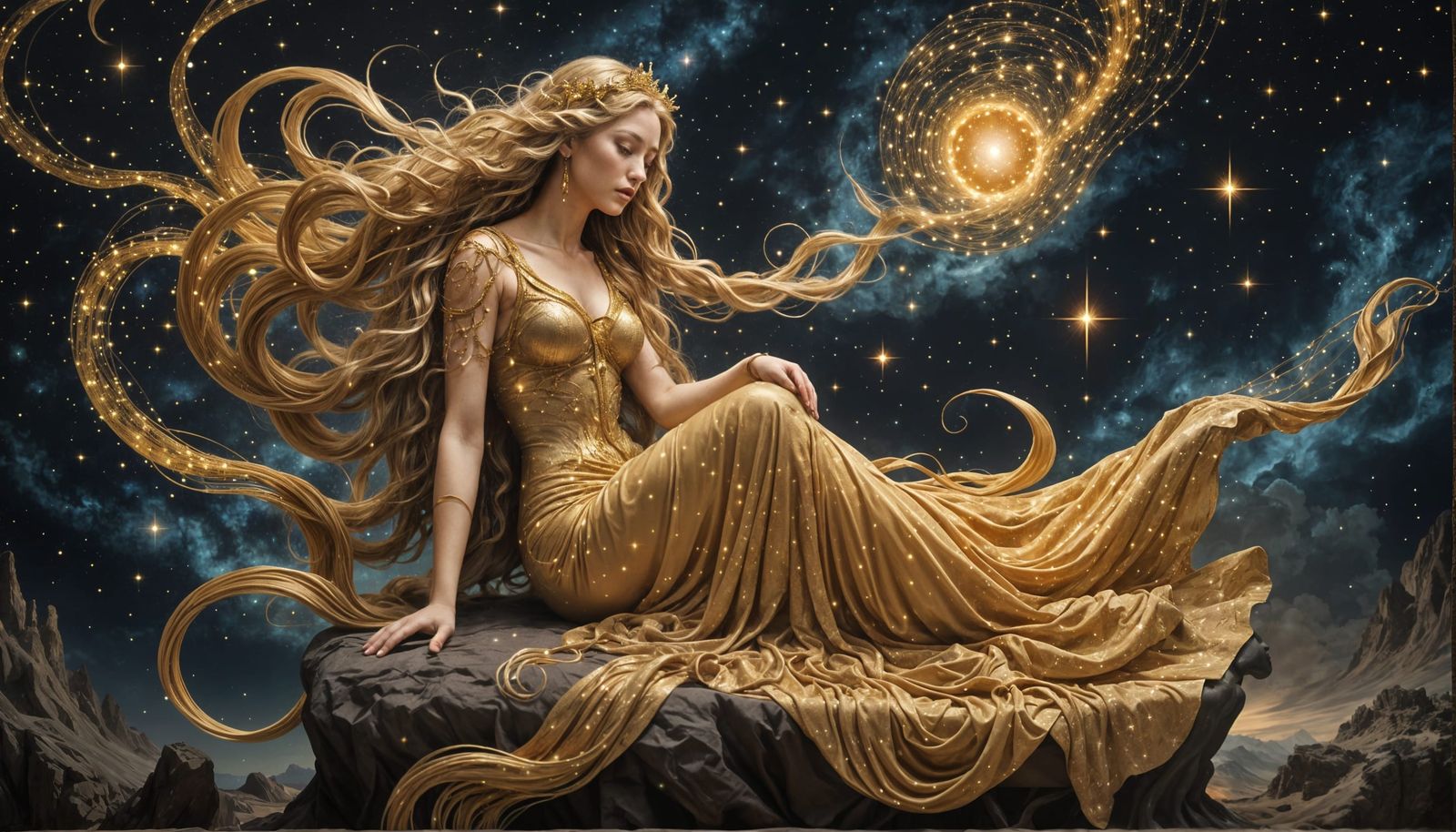 Celestial Goddess   by @SirHeckerich