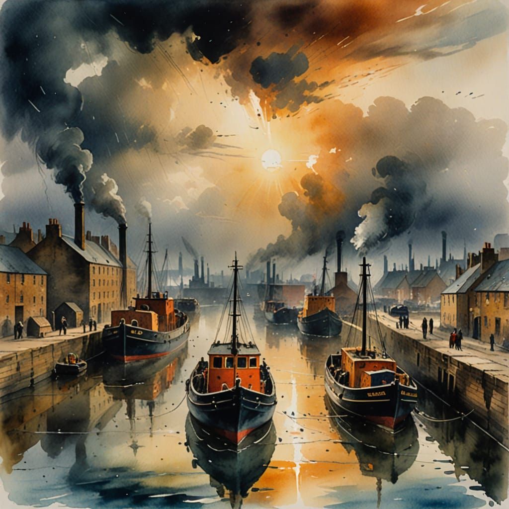 Barges  by @Mulgar the Merciful 