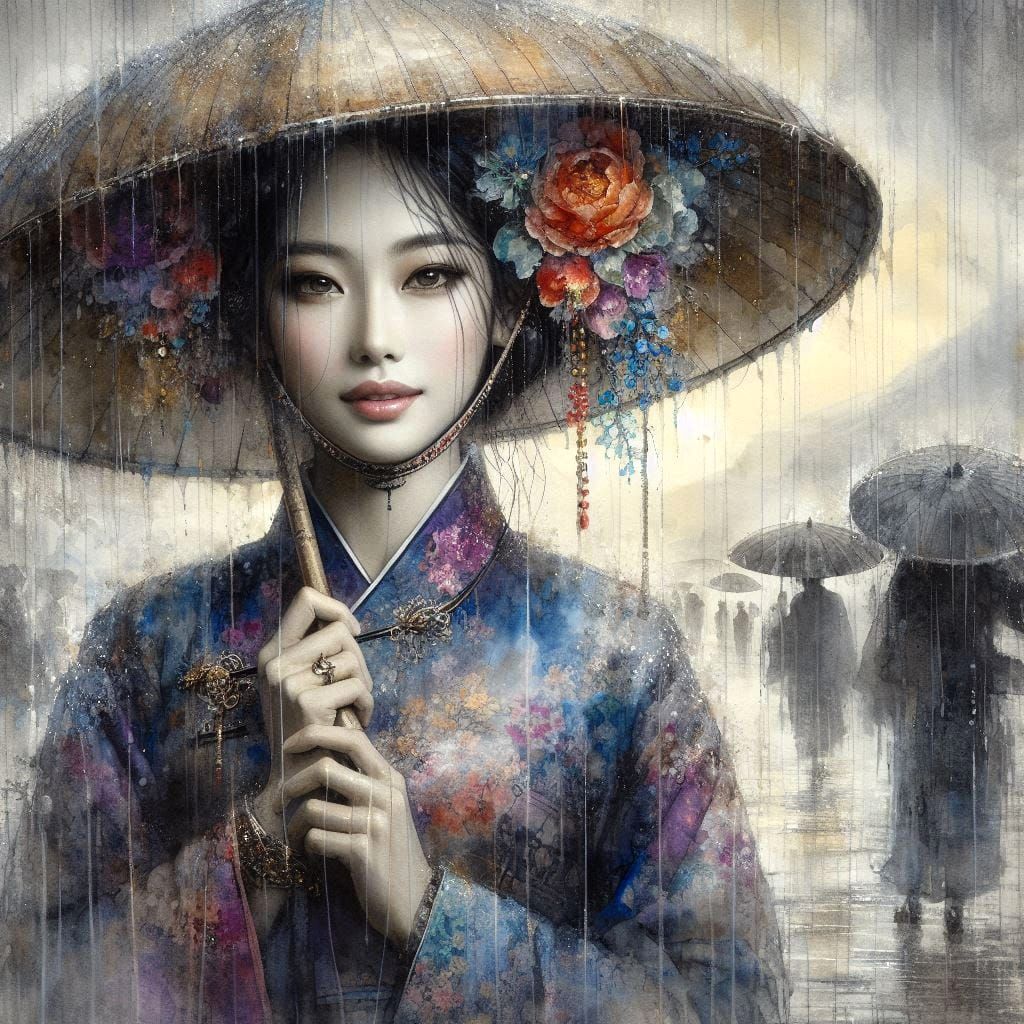 Rain Songs of the East: Echoes through misty calm