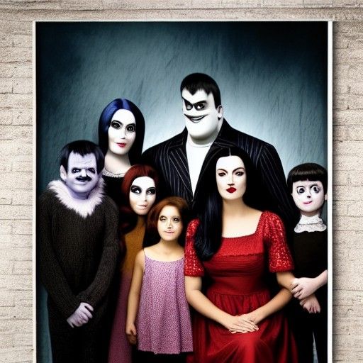 The Munsters, family portrait